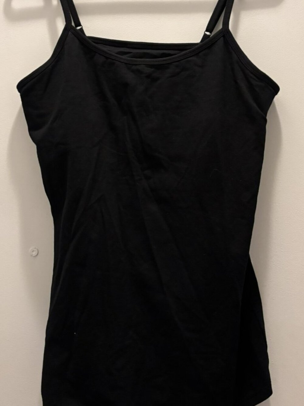 Torrid BLACK Tank Top with built-in bra NEW